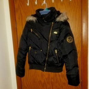 Rocawear with faux fur hood winter coat